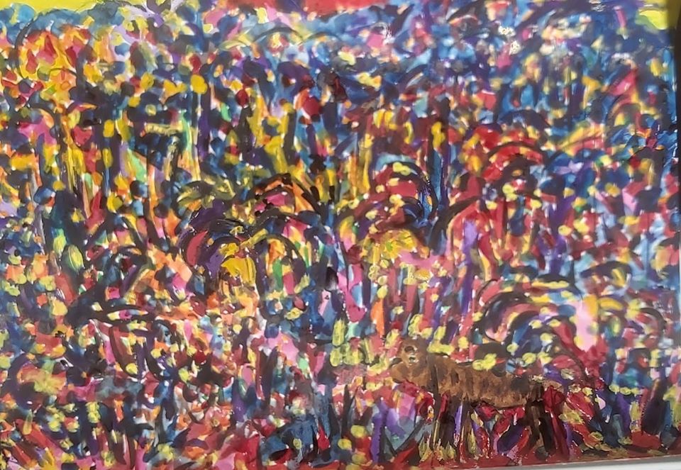 i colori della foresta